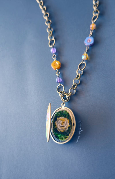 Collar con medallón del guardián de los sueños
