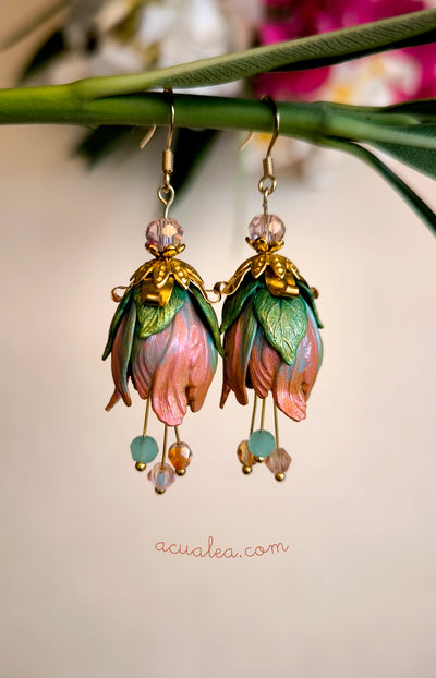 Pendientes Reflejos dorados