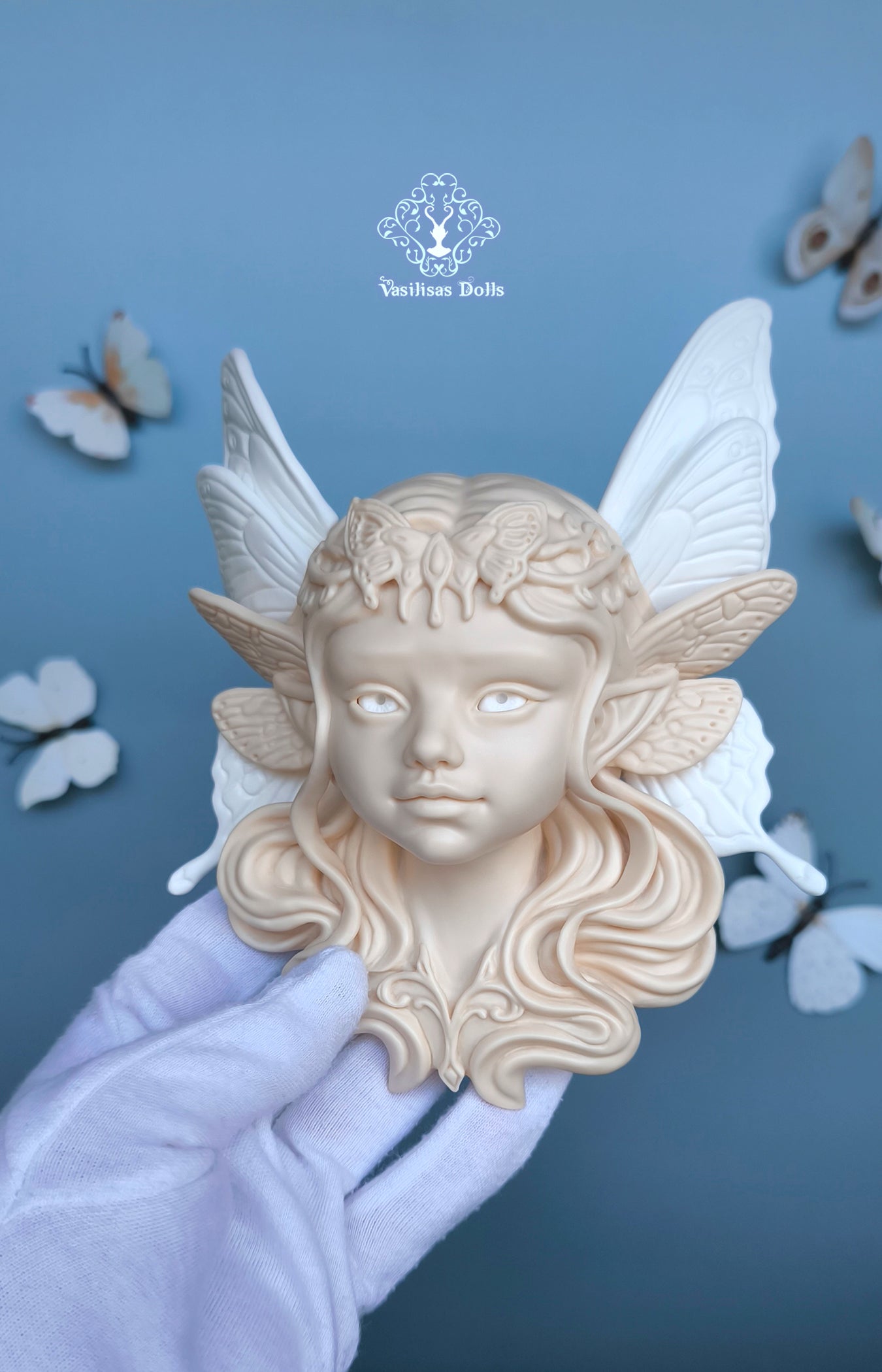 PRE-ORDER: “Air Fairy” Sculptural Relief – Blank Resin
